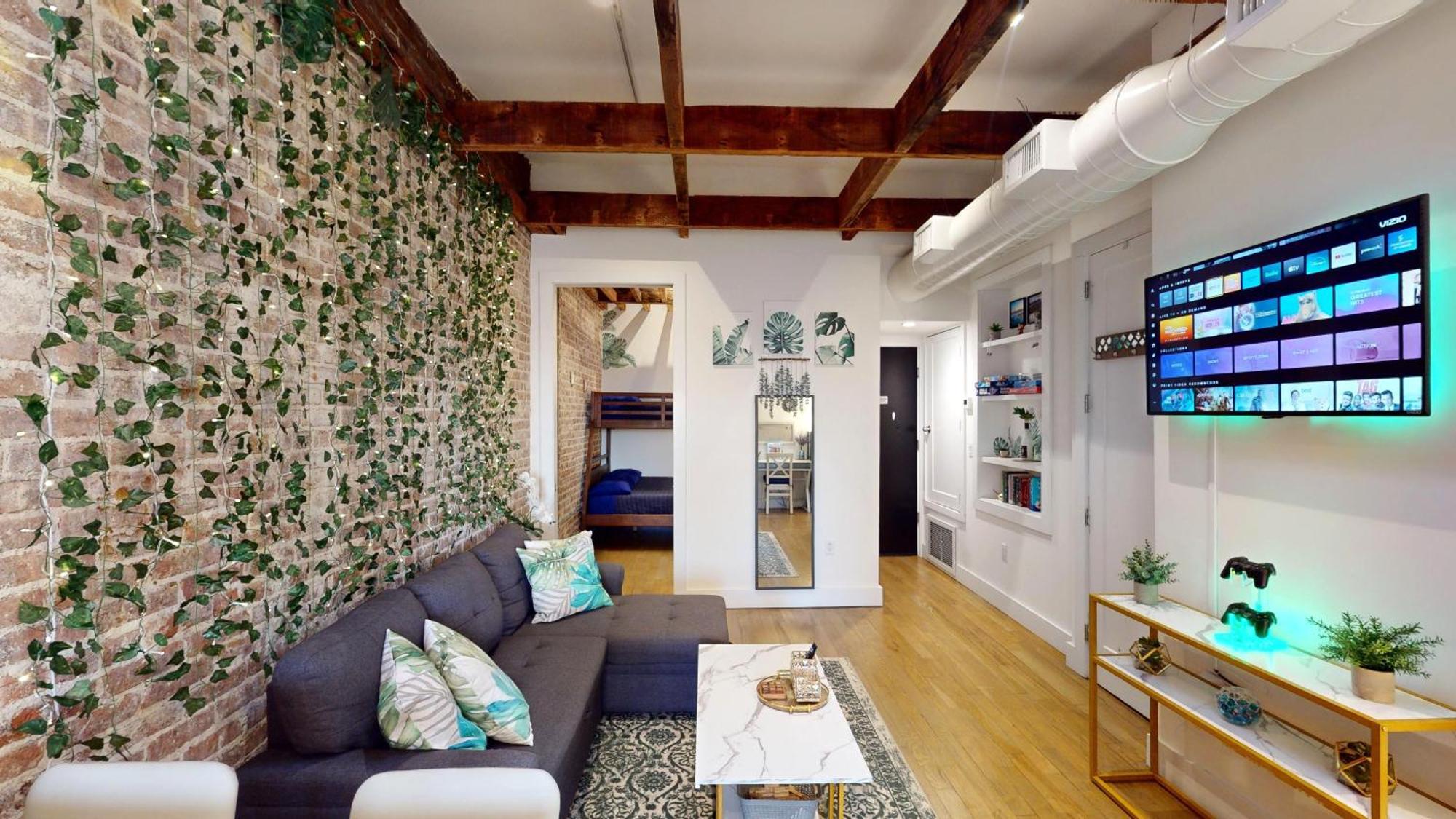 Chic Penthouse 15 Minutes From Nyc - Bus Stop At Doorstep Hoboken Exterior foto