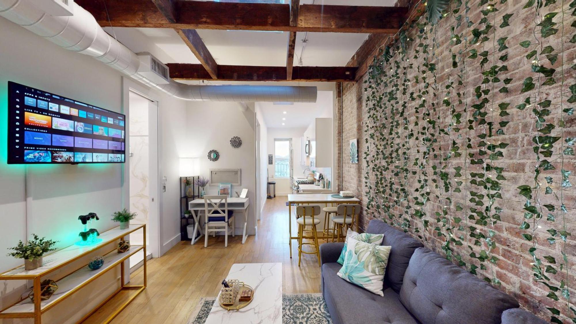 Chic Penthouse 15 Minutes From Nyc - Bus Stop At Doorstep Hoboken Exterior foto